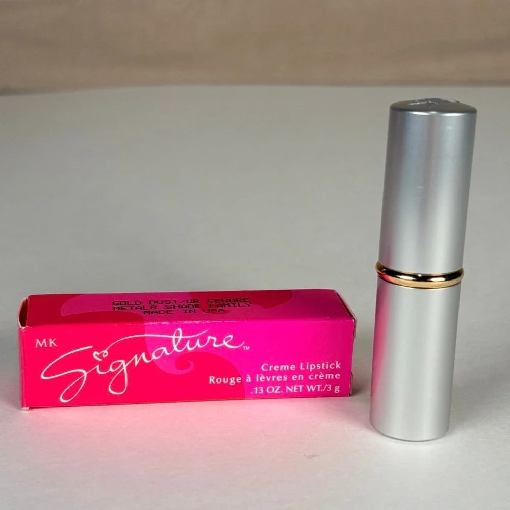 NEW Mary Kay GOLD DUST MK Signature‎ Creme Lipstick 0.13 oz NOS 2311